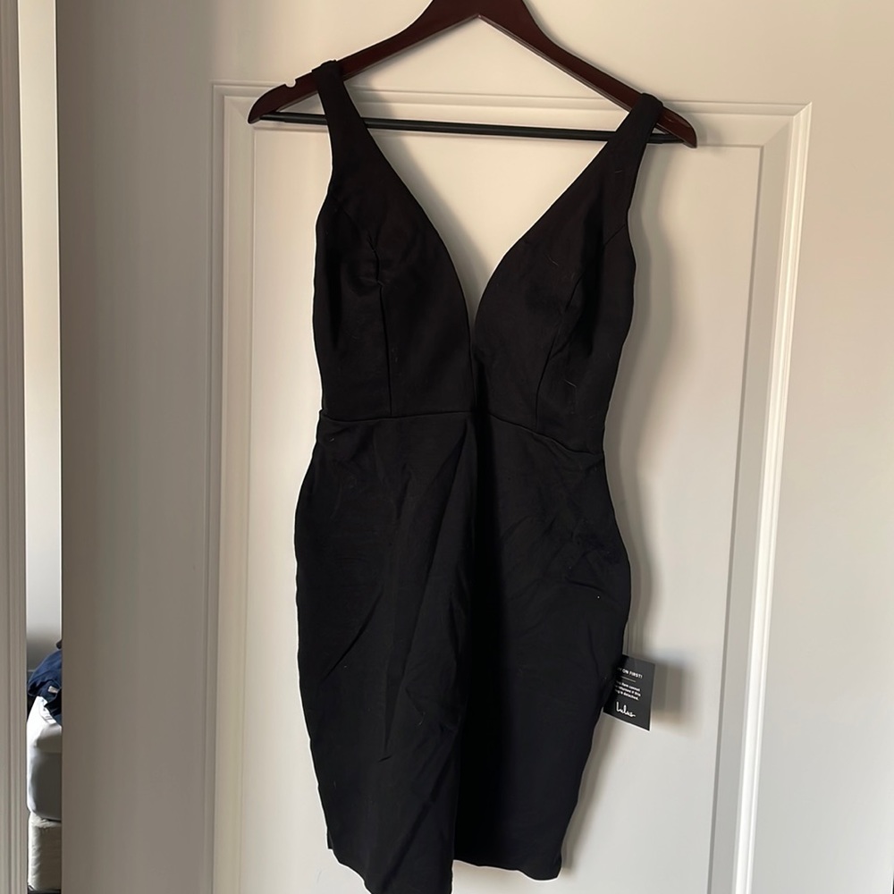 New never work black Lulus tank dress